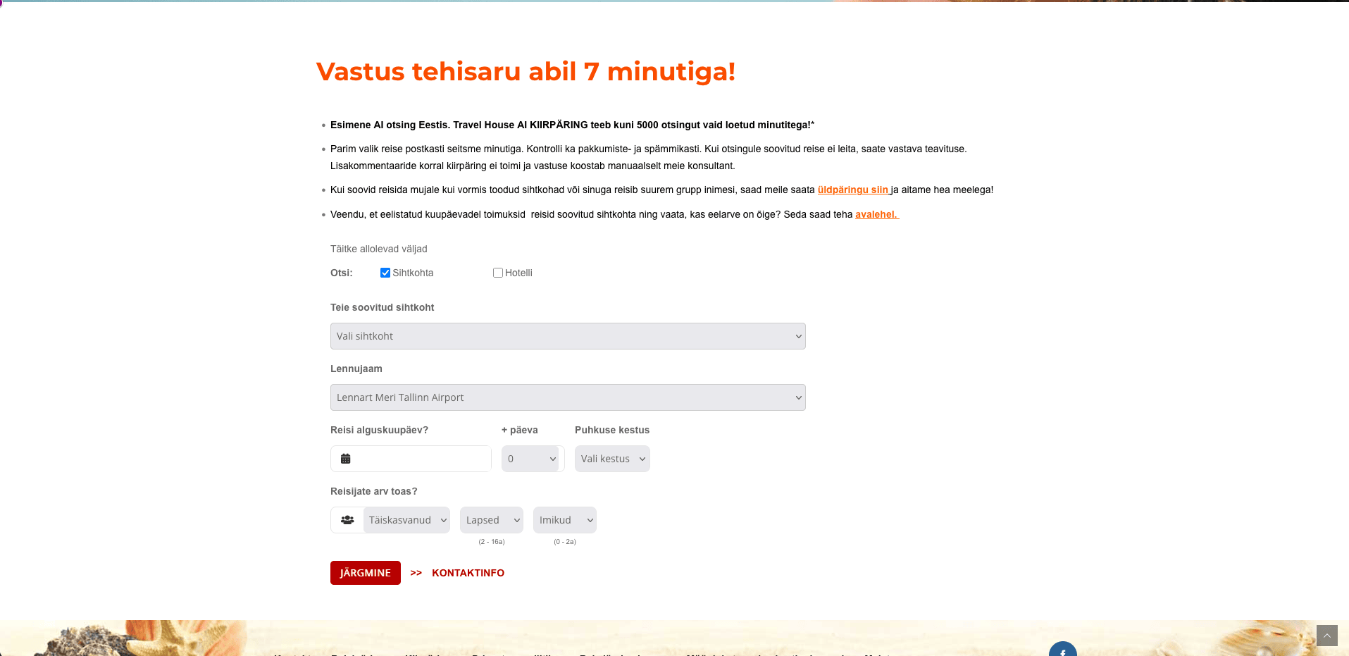 Travelhouse - Reiside kiirpäring